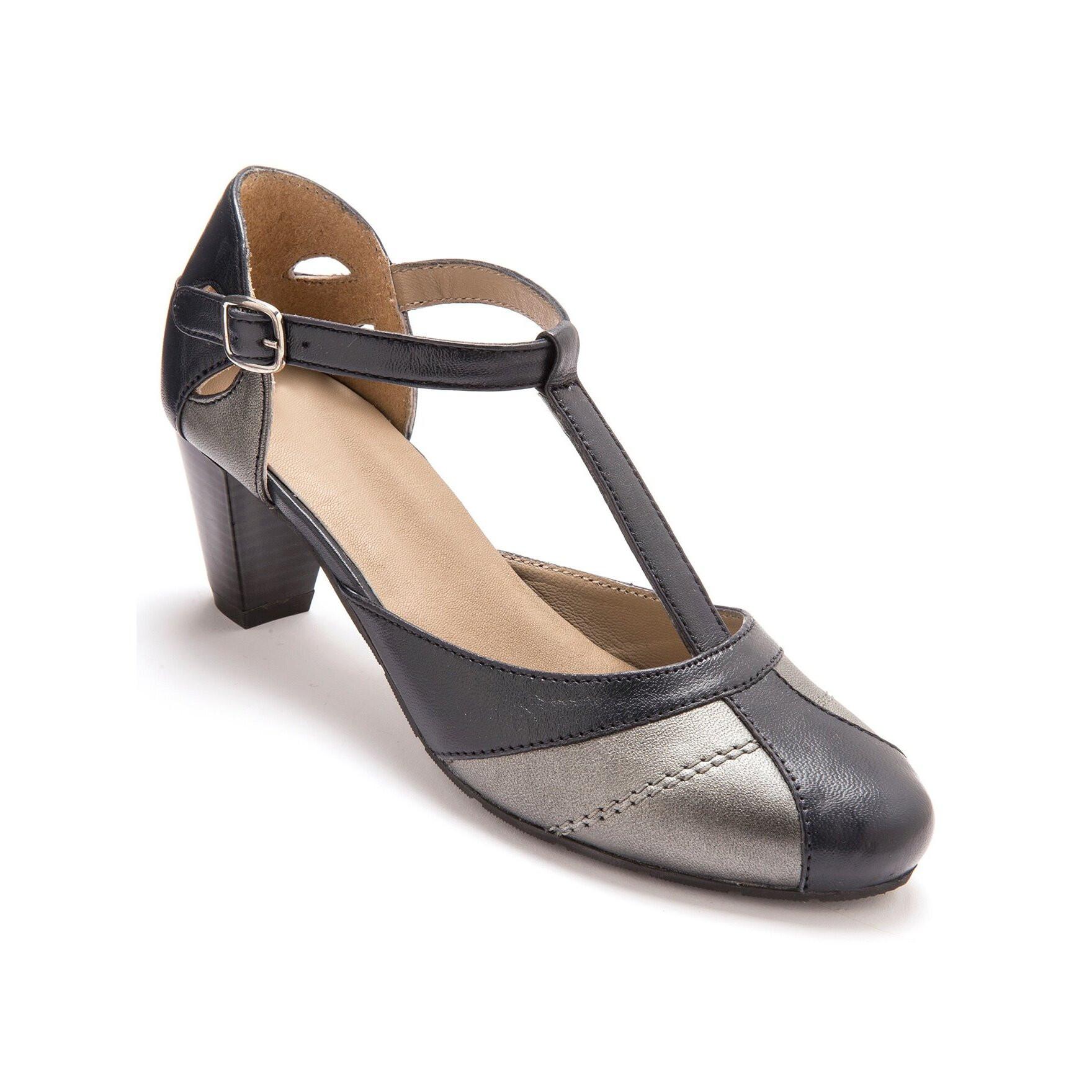 Pédiconfort damen lederpumps