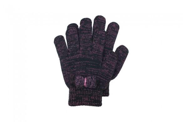 Complement Europe 720782726 GANTS UNITAILLE GRIS FONCE LUREX ROSE