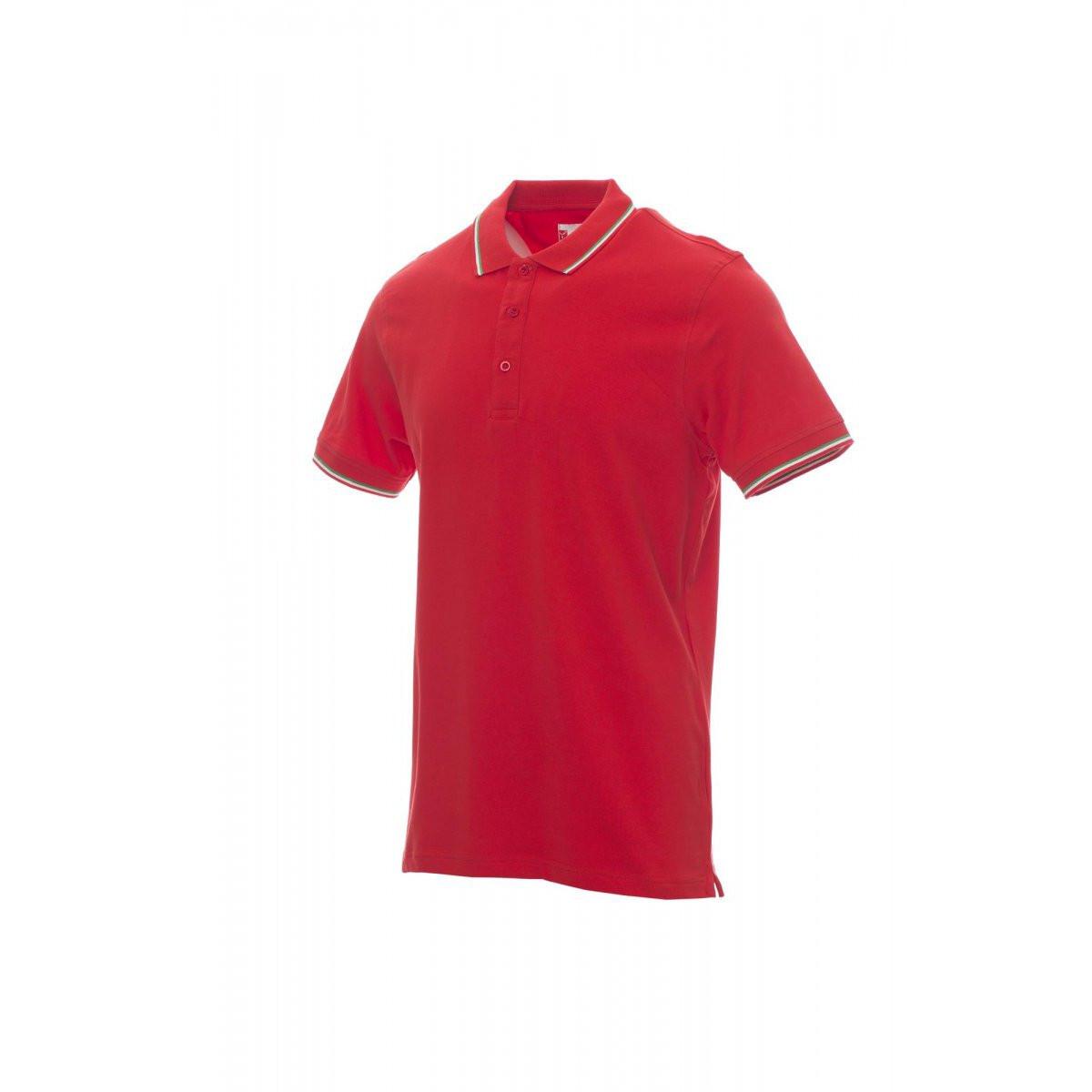 Payper Wear Polo-Shirt mit gestreiftem Kragen und Bündchen