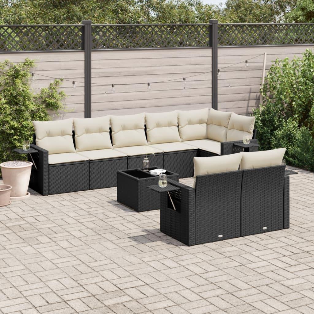 VidaXL Garten sofagarnitur poly-rattan