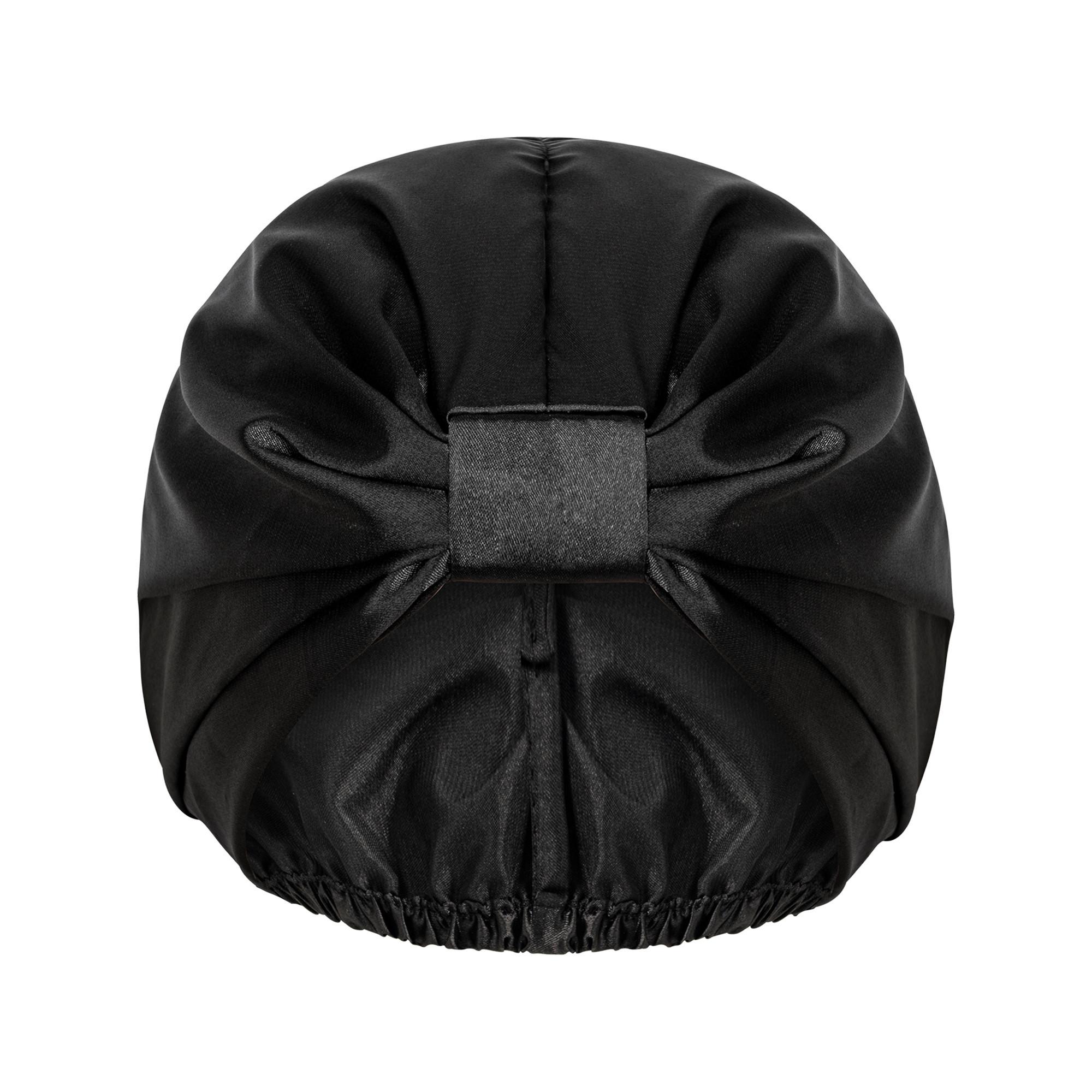 GLOV Glov Satin Hair Bonnet Black Anti-frizz Satin-Haube