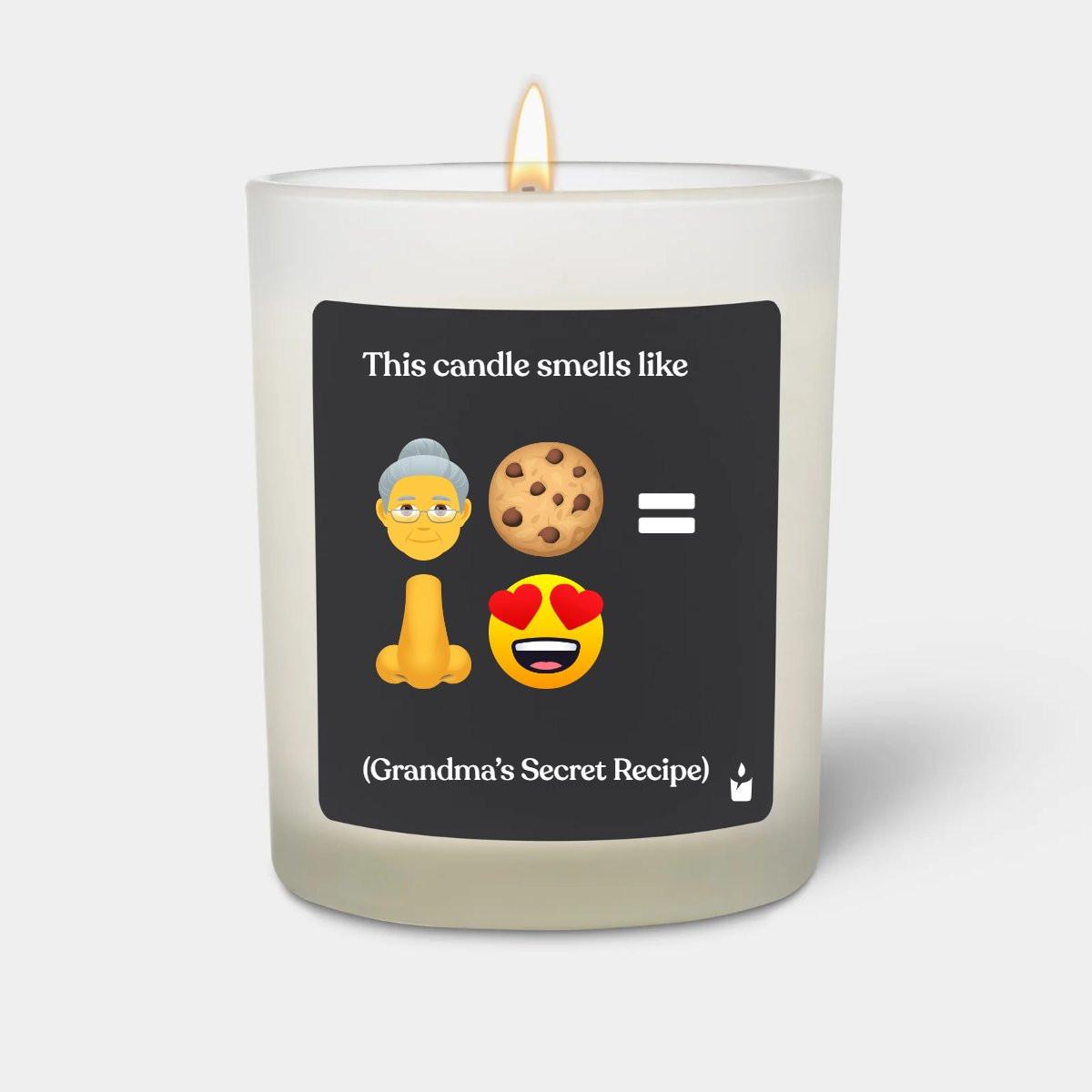 CandleHand Duftkerze Woody Grandma's secret recipe