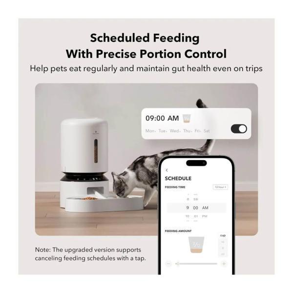 Petlibro Futterautomat Granary Dual mit Kamera für Katzen und Hunde