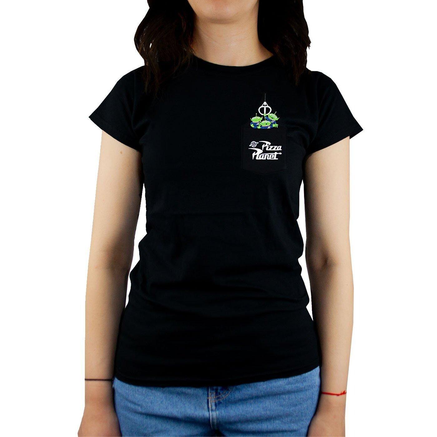 Toy Story The Claw Pizza Planet T-Shirt mit Tasche