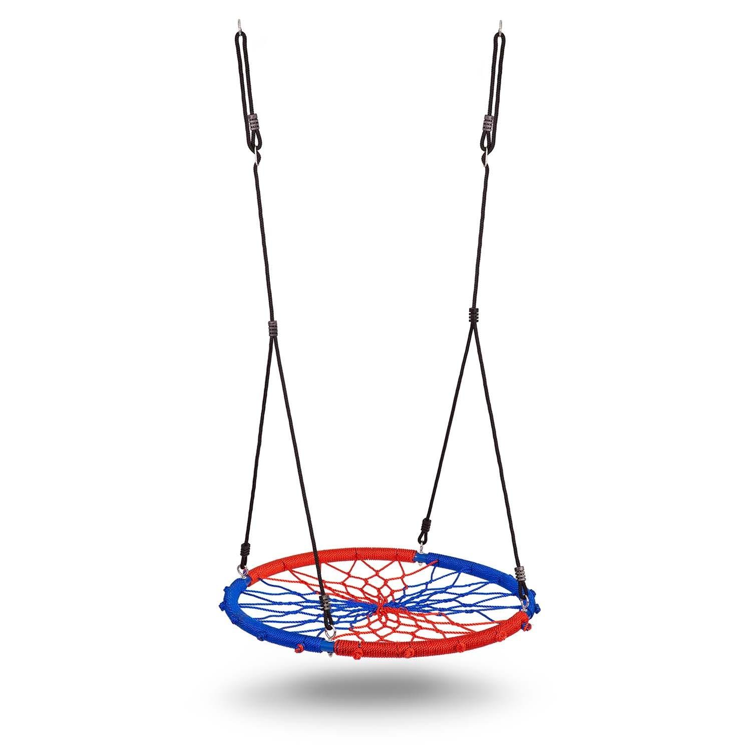 B2X Bocianrede Schaukel SWINGO 95 cm Blau/Rot