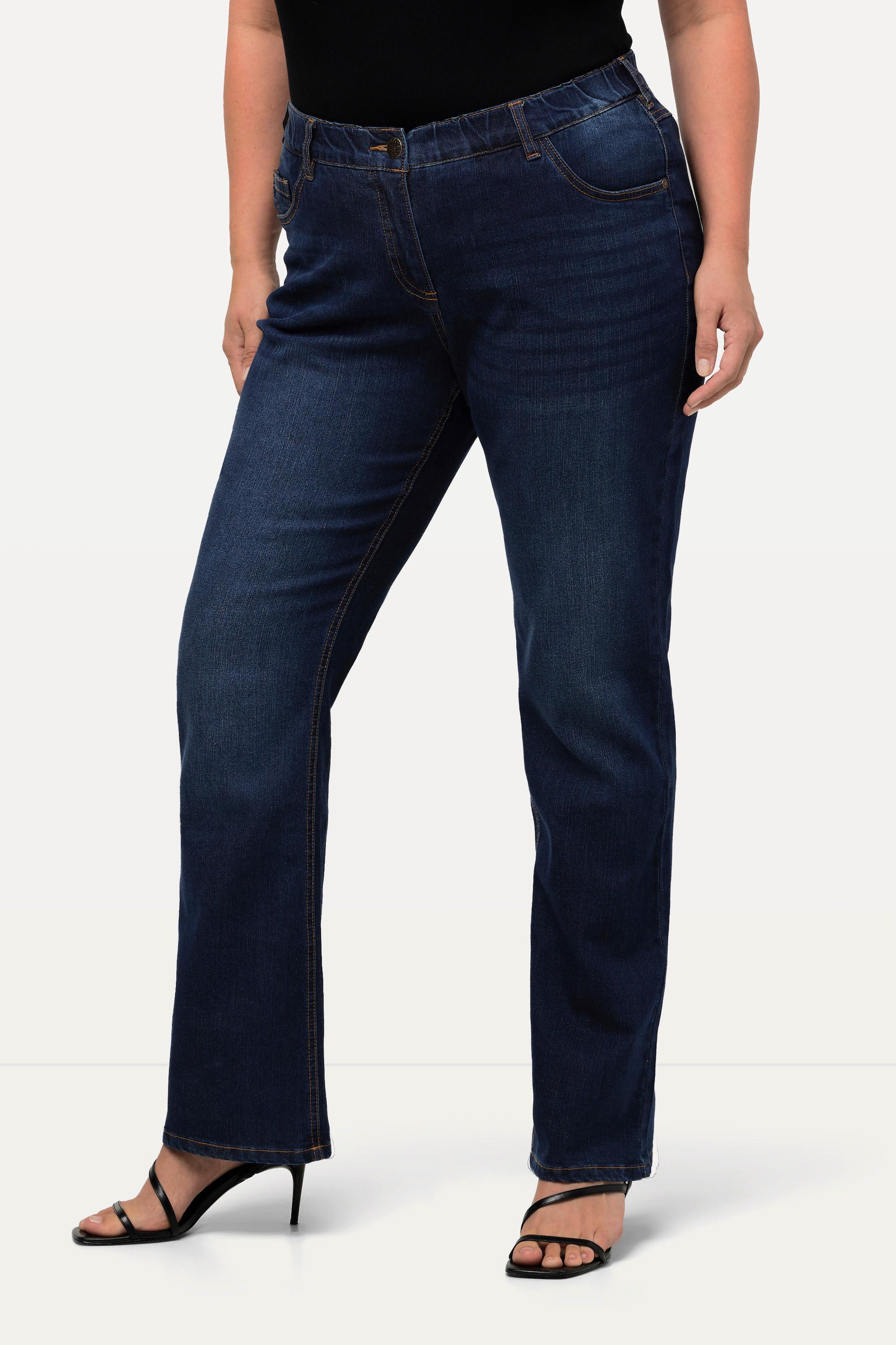 Ulla Popken Marie Bootcut Komfortbund 5-Pocket Jeans