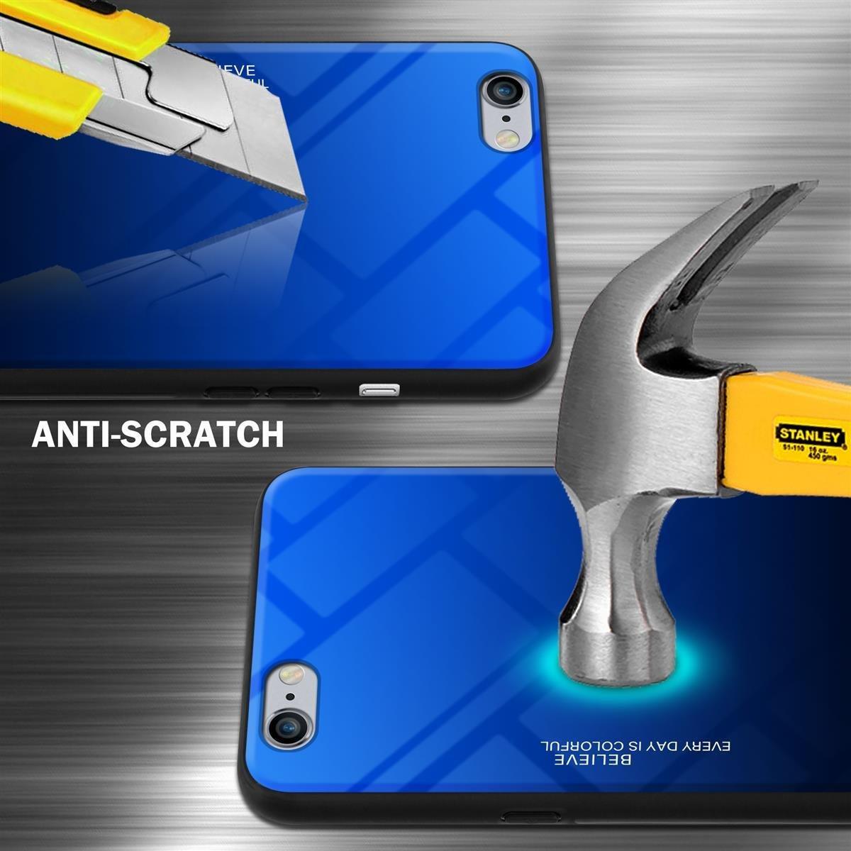 Cadorabo Hülle für Apple iPhone 6 PLUS 6S PLUS Zweifarbig