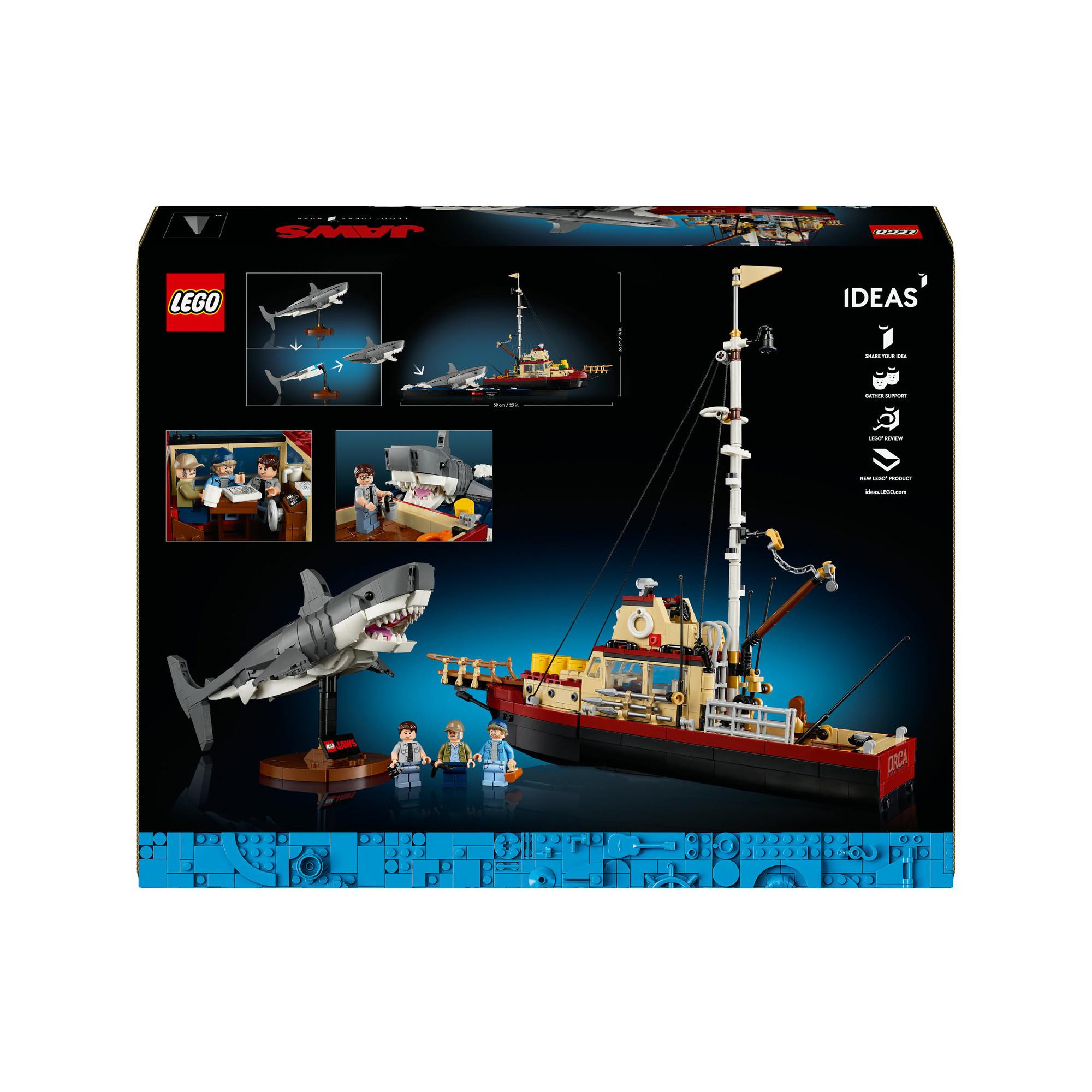 LEGO® 21350 Der weisse Hai