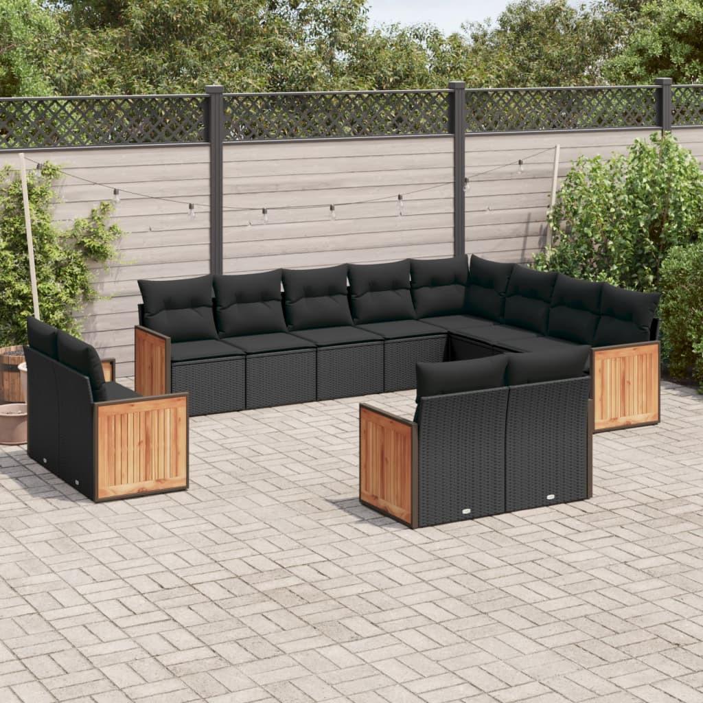 VidaXL Garten sofagarnitur poly-rattan