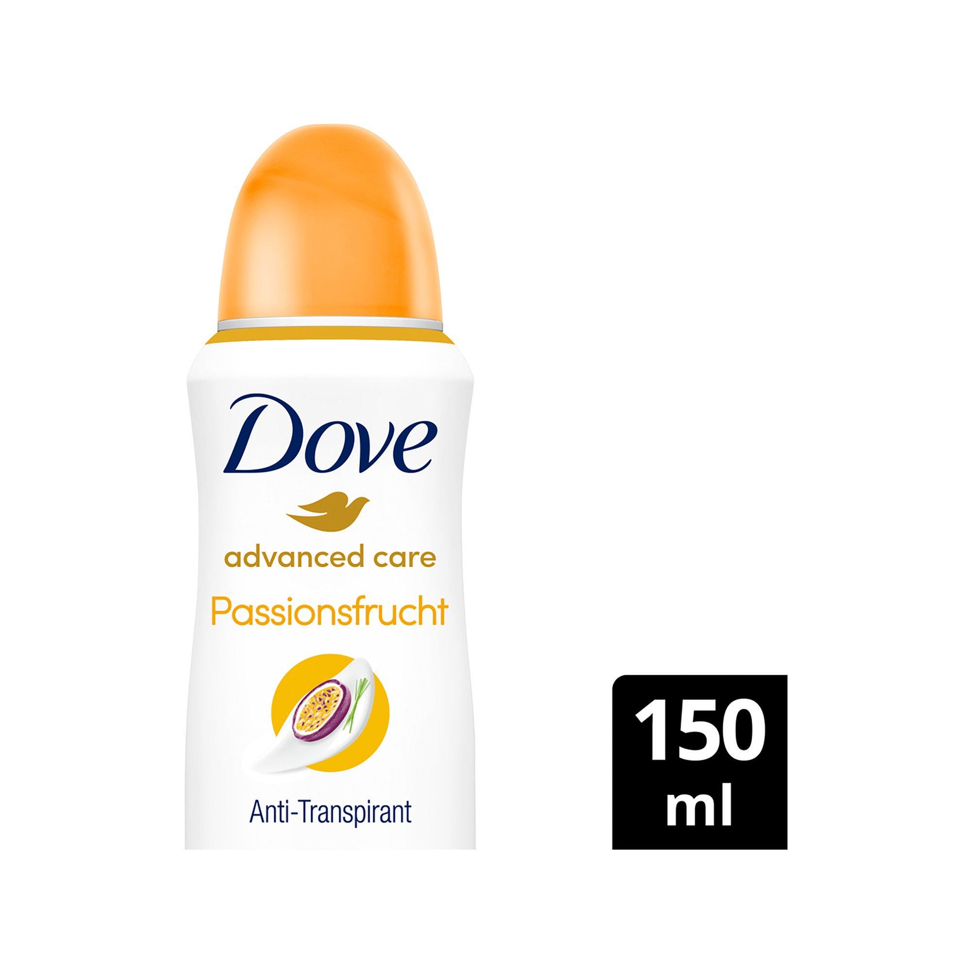 Dove Care Passionfruit Aerosol Advanced Care Passionsfrucht- Und Zitronengrasduft Antitranspirant-Spray