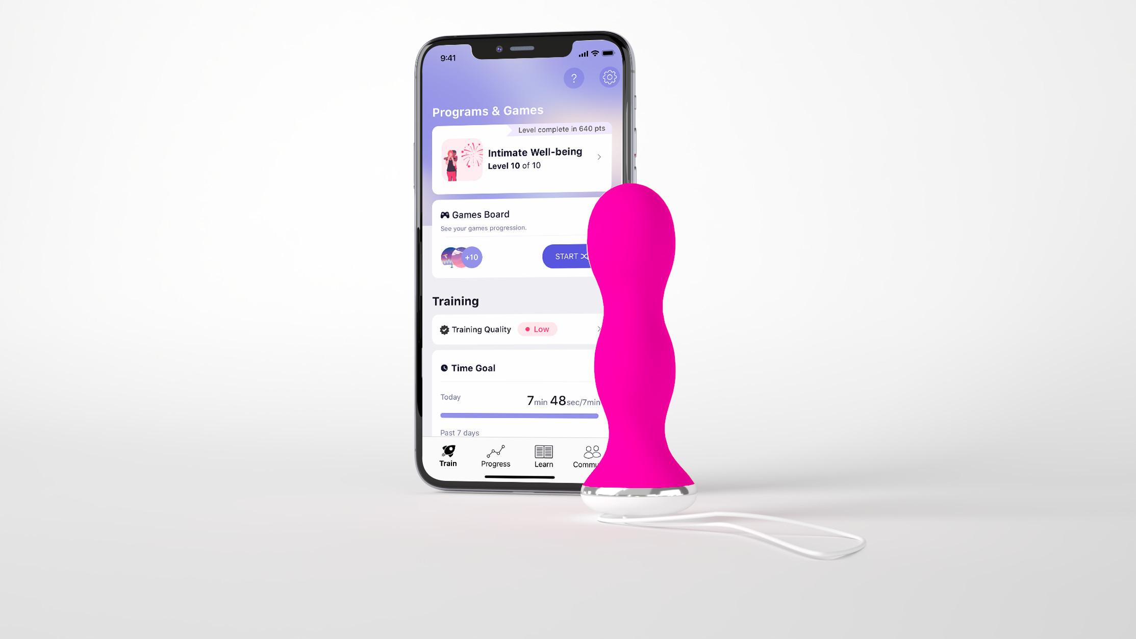 PERIFIT Perifit, Beckenbodentrainer mit App