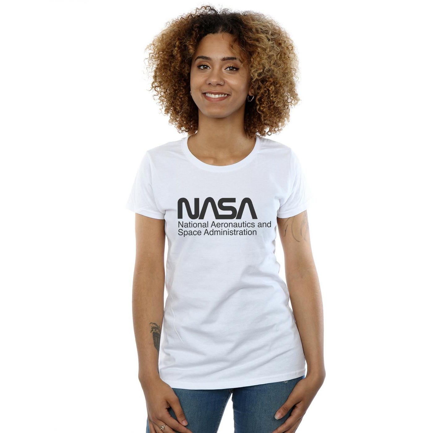Nasa Logo Print T-Shirt