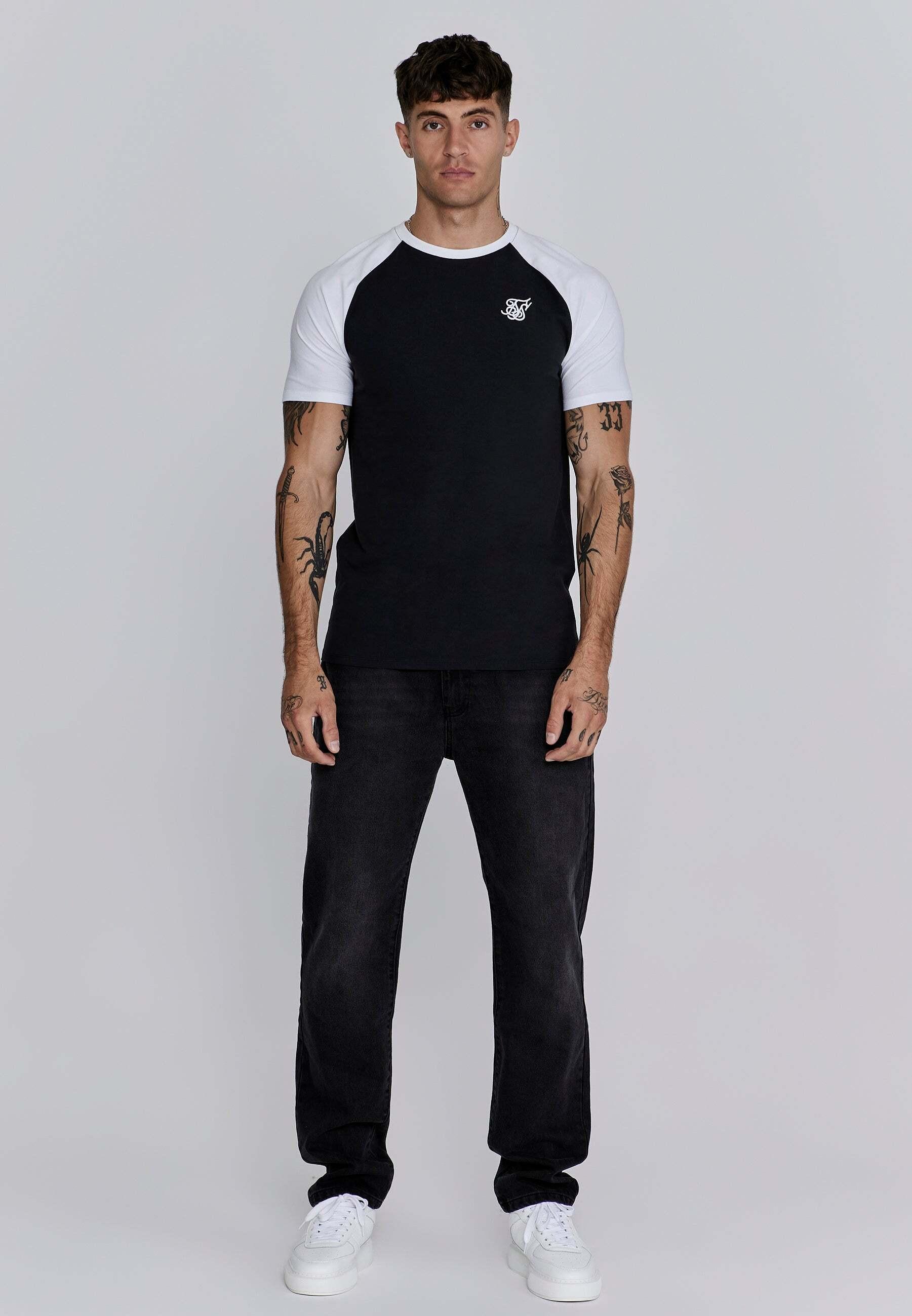 Sik Silk Raglan Kurzarm T-Shirt
