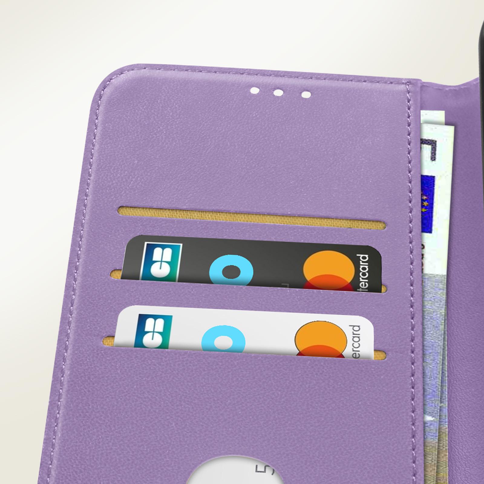 Avizar Xiaomi Redmi A3 Wallet Etui Blasslila