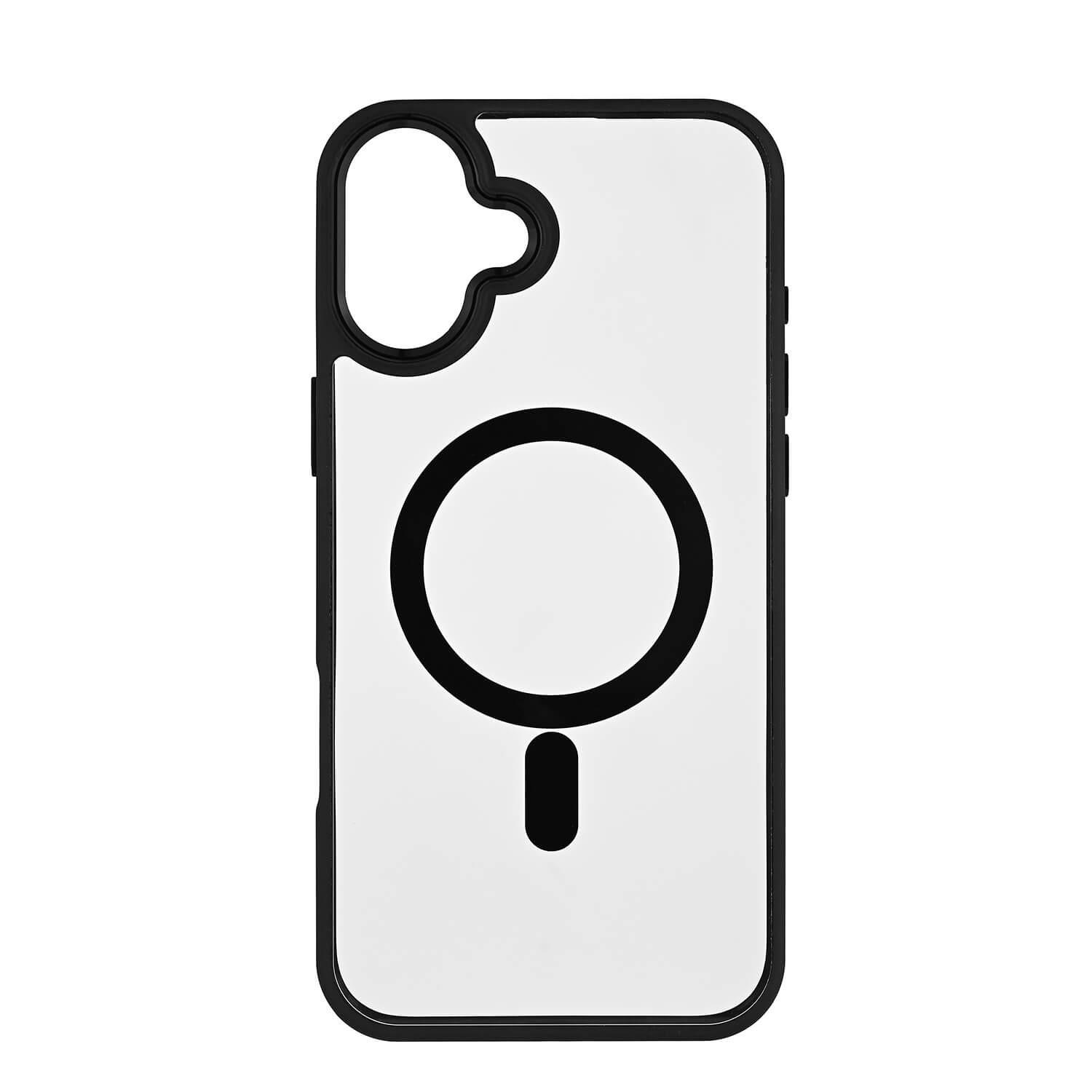 Onsala ONSALA Back Bumper Clear Case MagSerie iPhone 16 Plus Clear Case Schwarz