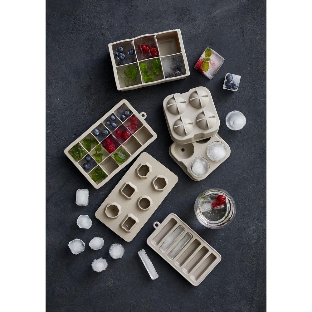 Bitz Eiswürfelform Stab 2 Stück, Beige