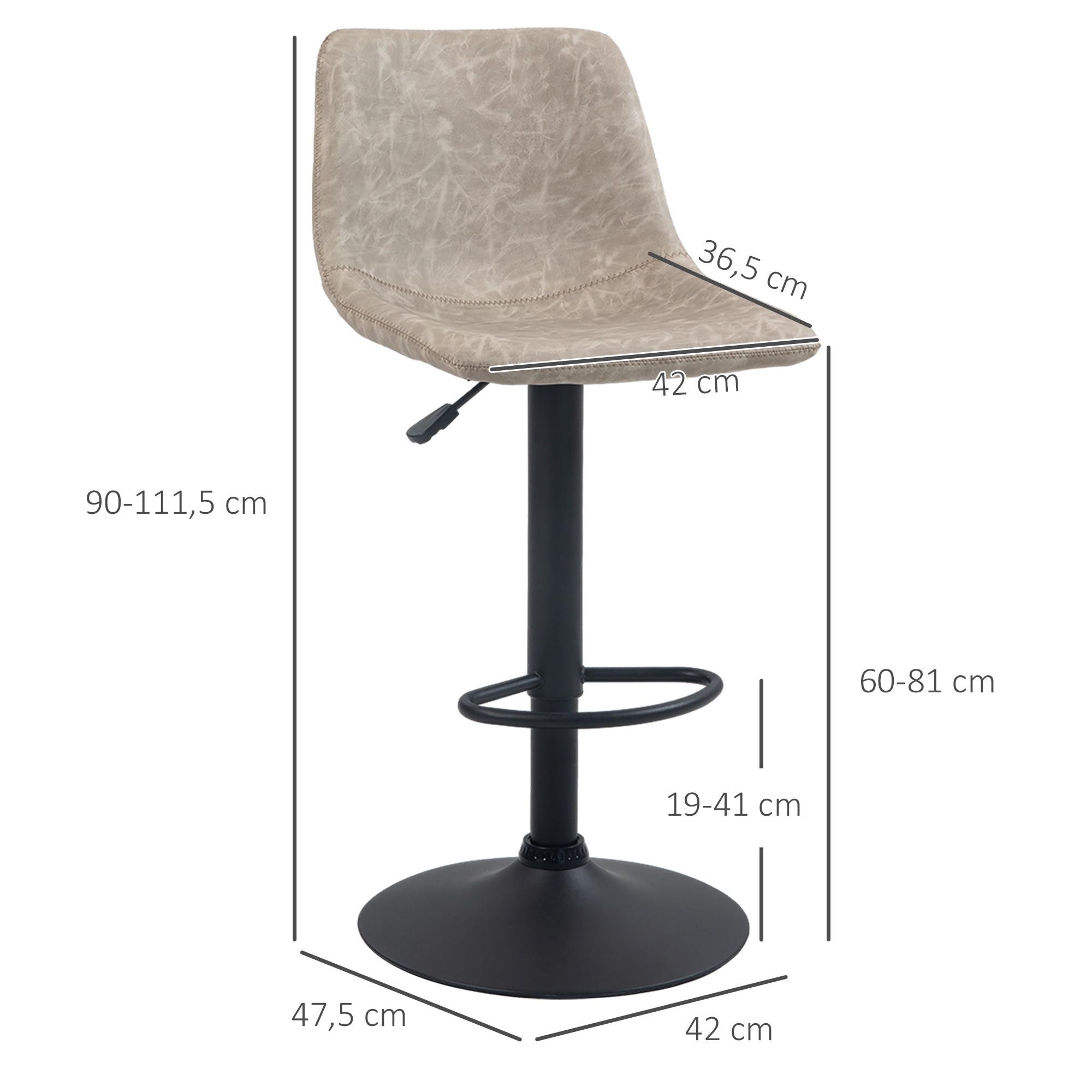 HOMCOM Barhocker