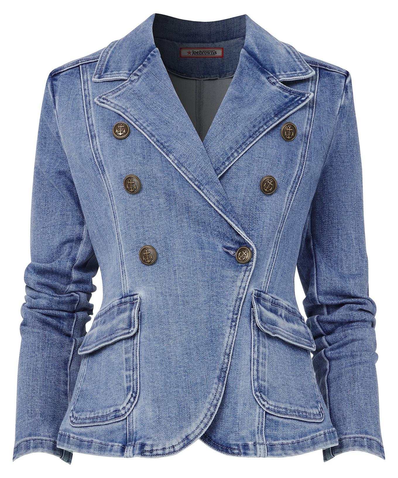 Joe Browns Lässiger Stretch-Denim-Blazer