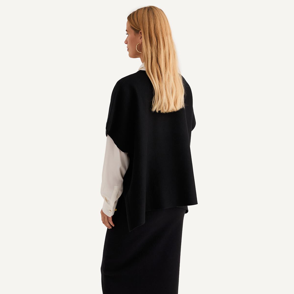 La Redoute Collections Poncho Rundhals