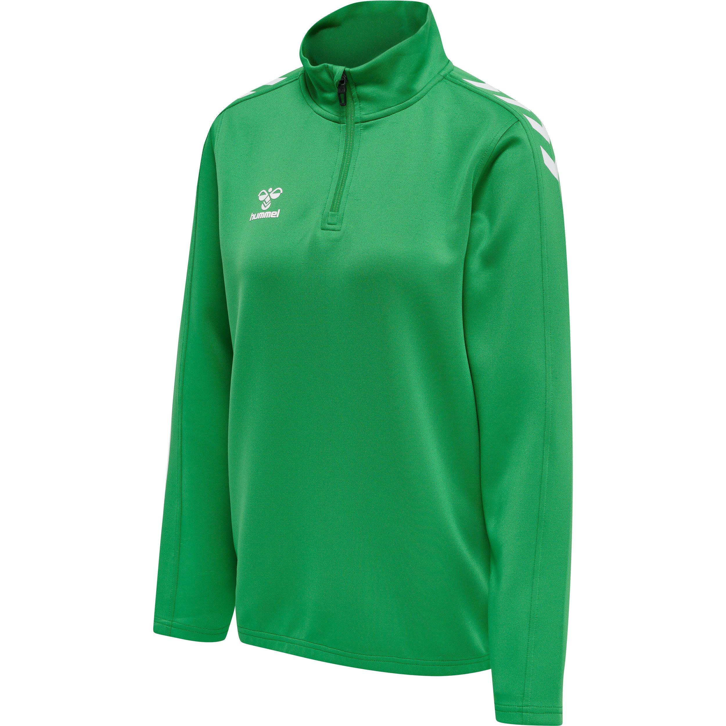 Hummel trainingsjacke mit halbem reißverschluss damen core xk