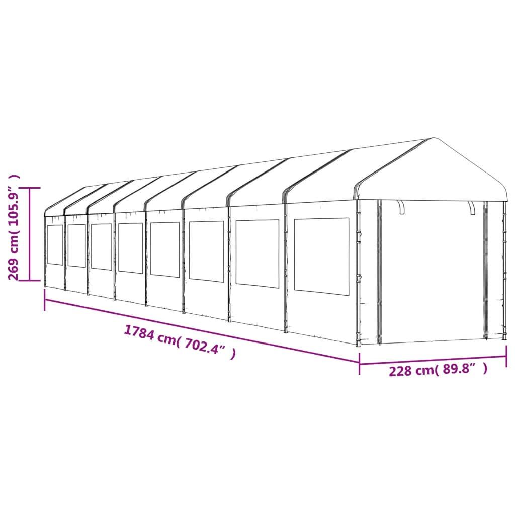 VidaXL Pavillon polyethylen
