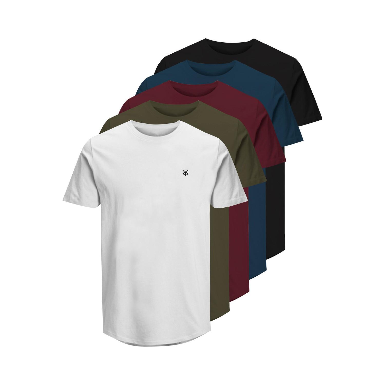 JACK & JONES Brody 5er Pack Rundhals T-Shirts