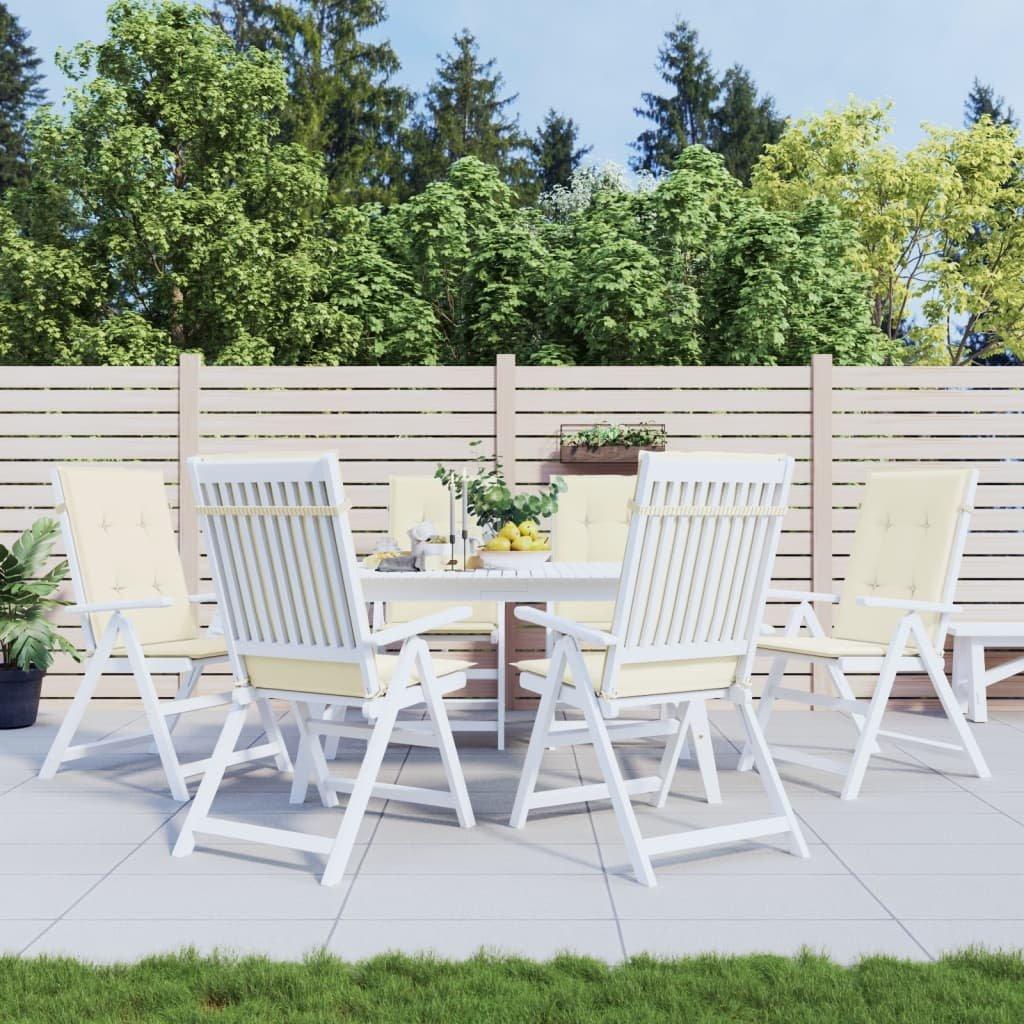 VidaXL Gartenstuhl-Auflagen 6 Stk. 120x50x3 cm