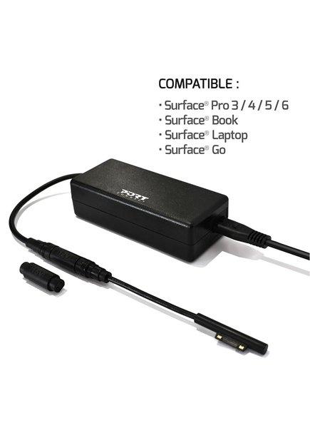 Port Designs Netzteil für Microsoft Surface, AC-Adapter, 60W