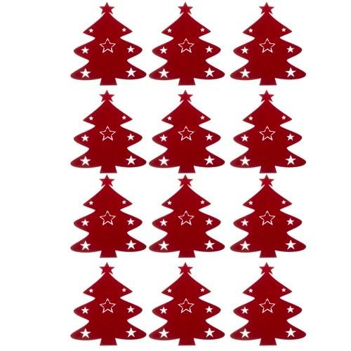 Ruhhy Besteckkoffer - Weihnachtsbäume, 12-tlg. Ruhhy 22304