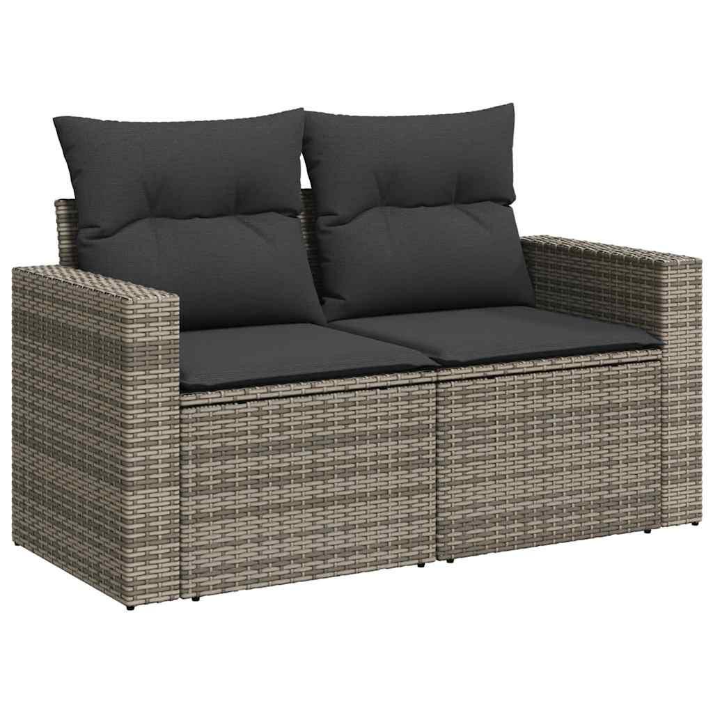 VidaXL Gartensofa set poly-rattan