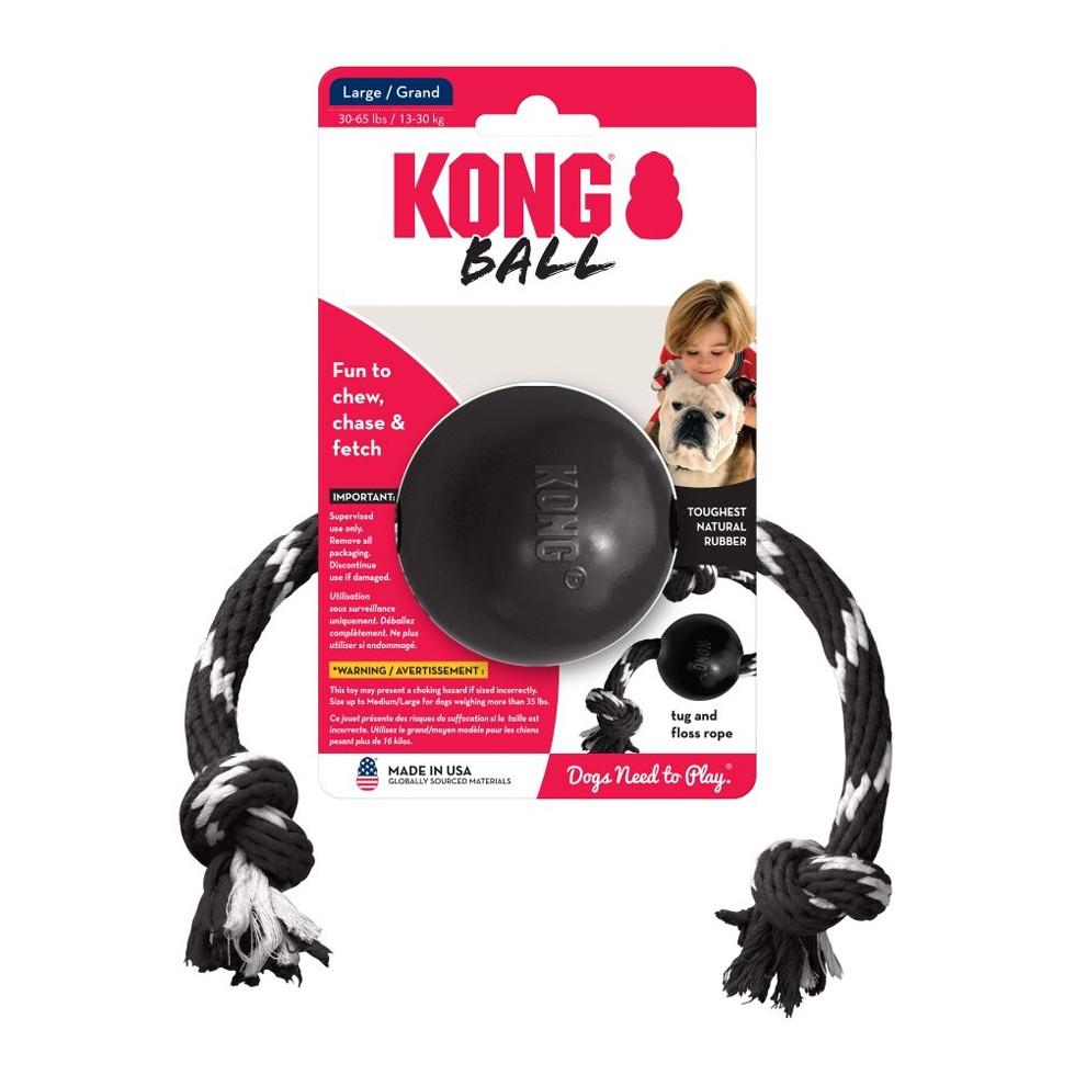 KONG KONG Extreme Ball mit Seil Lg