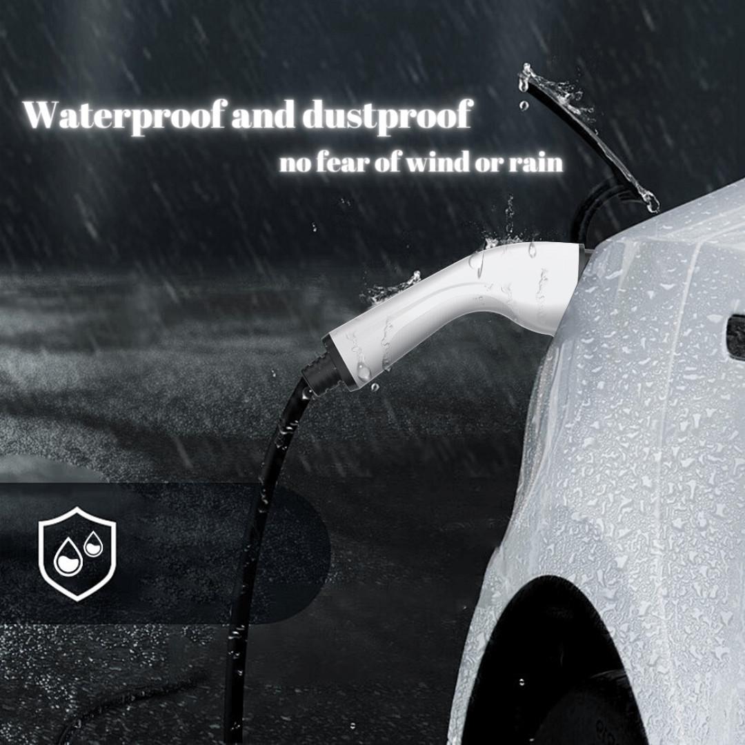 JATRHG JATRHG EV-Ladekabel 22 kW 32 Ampere dreiphasig 12 Meter Elektrofahrzeug und Plug-in-Hybrid von Typ 2 zu Typ 2