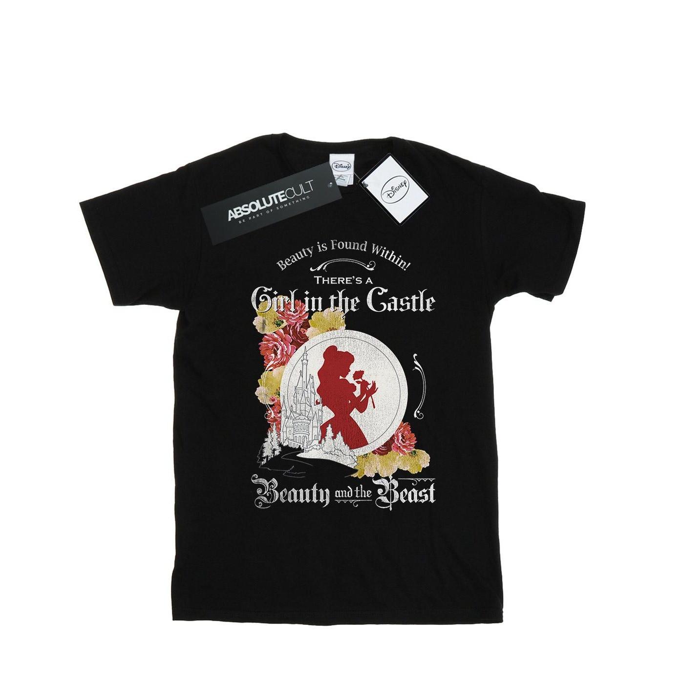 Disney Beauty And The Beast Girl in The T-Shirt