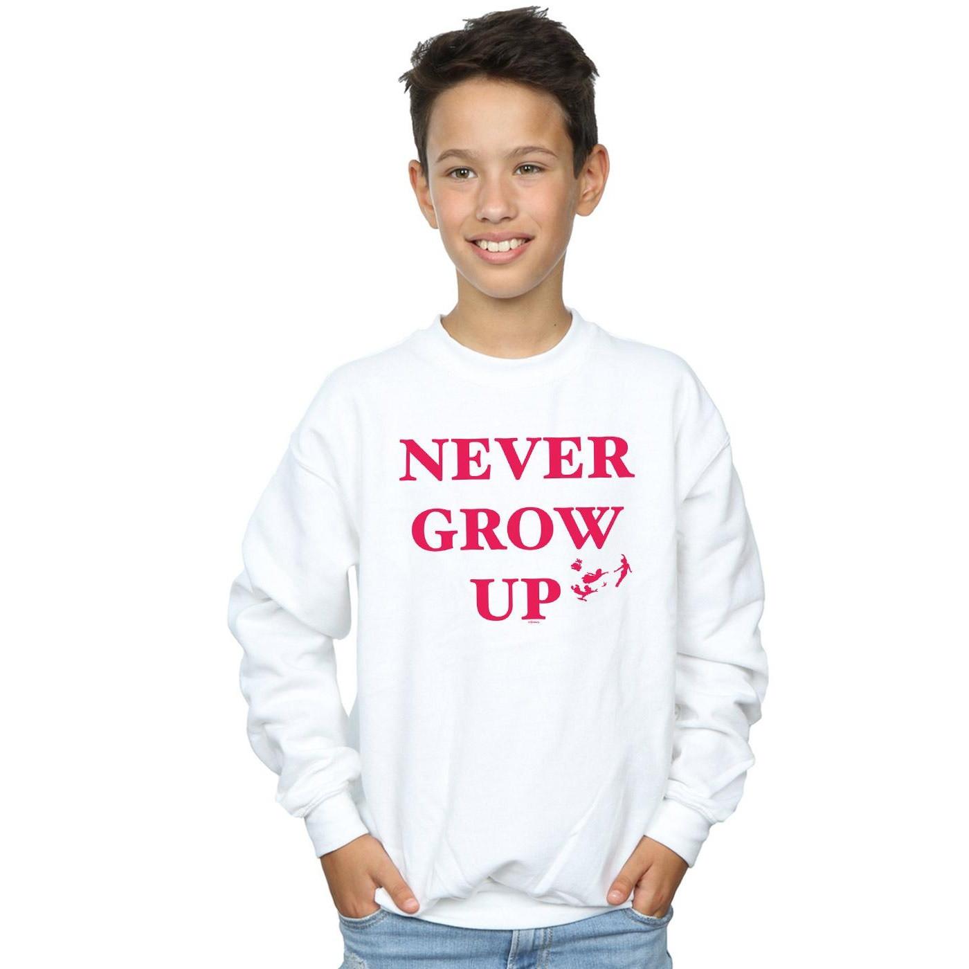 Disney Never Grow Up Sweatshirt