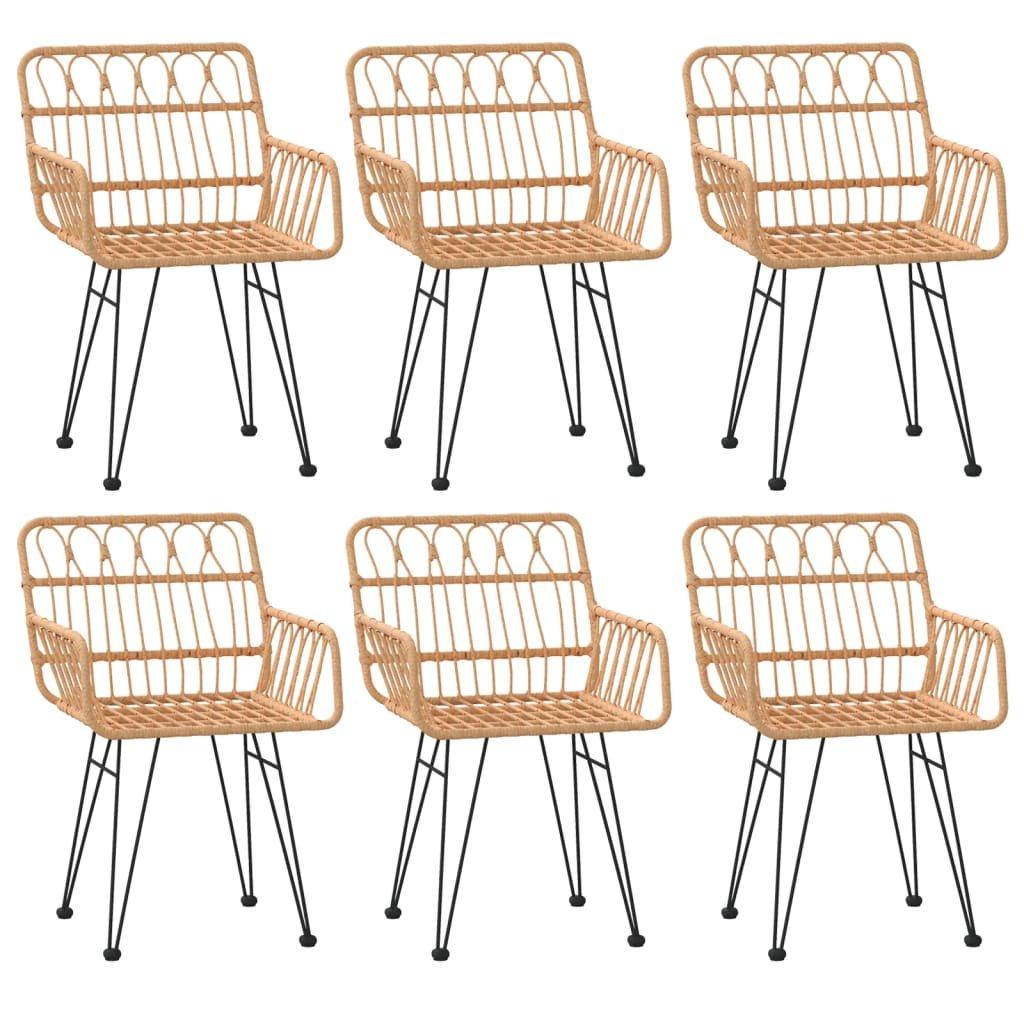 VidaXL Garten essgruppe poly-rattan