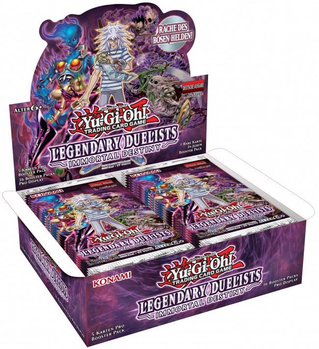 Yu-Gi-Oh! Legendary Duelist Immortal Destiny Booster Display - DE