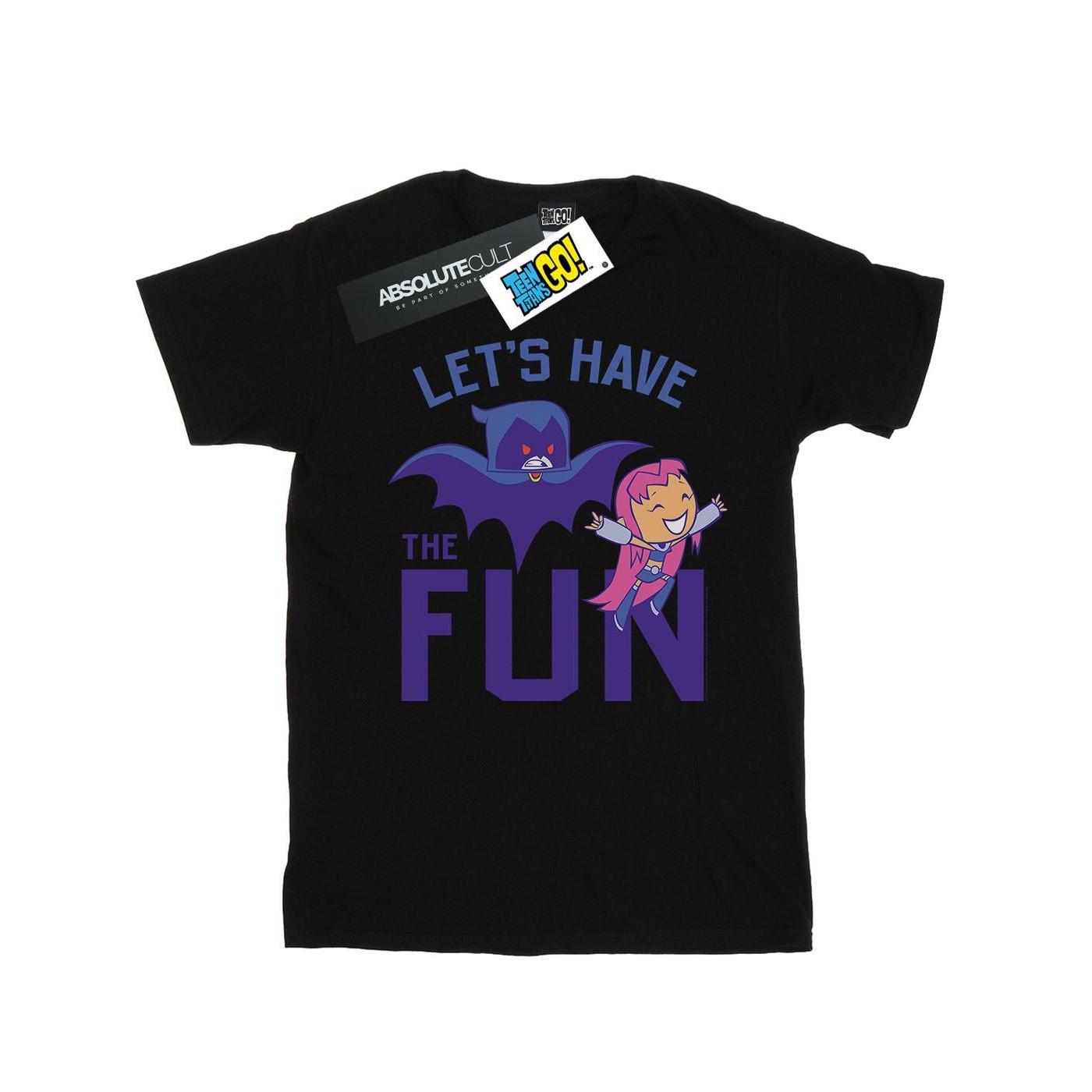 DC COMICS Teen Titans Go Let's Have The Fun TShirt