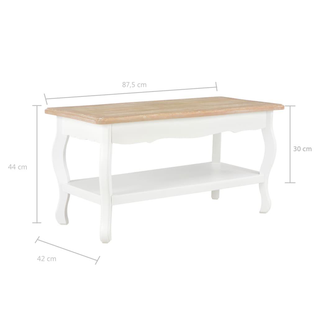 VidaXL Couchtisch kiefernholz