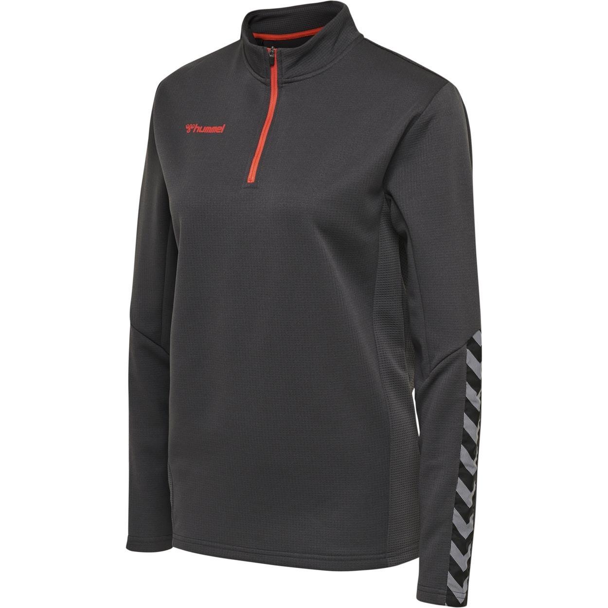 Hummel sweatshirt damen humme demi-zip hmauthentic