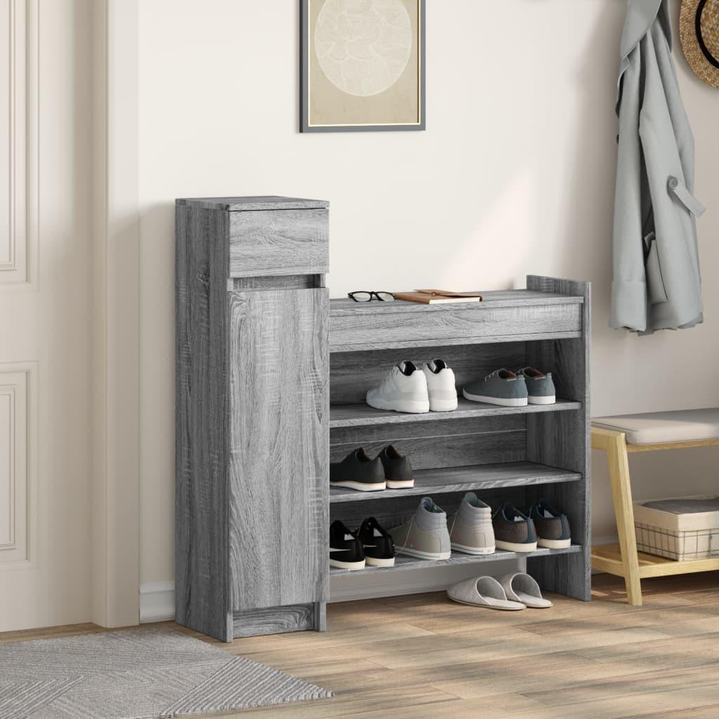 VidaXL Schuhregal holzwerkstoff