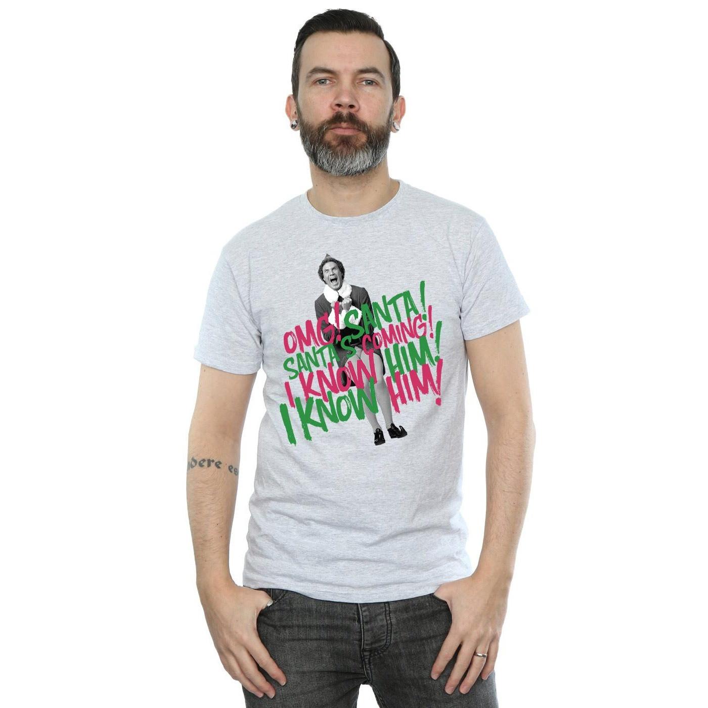 Elf Santa's Coming T-Shirt