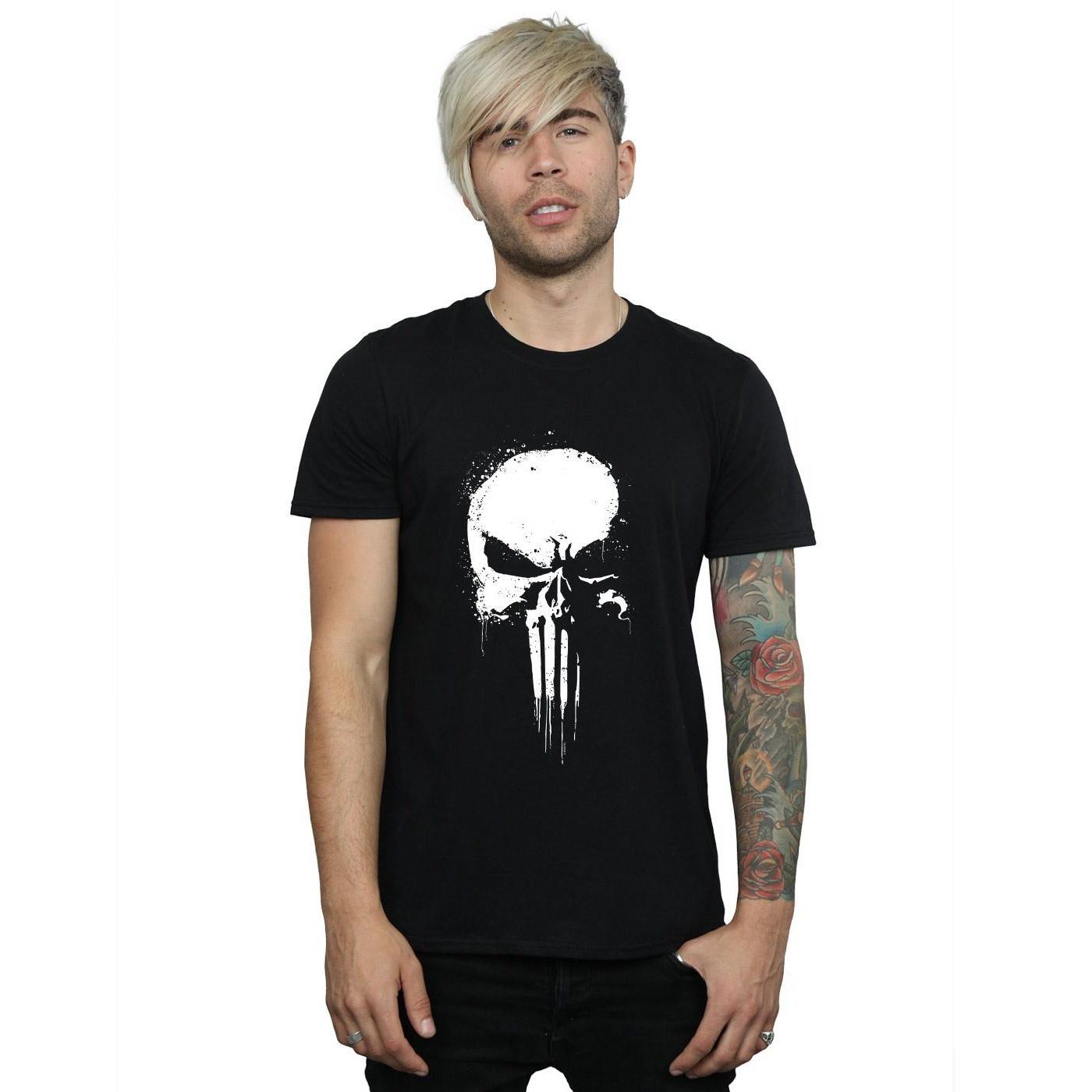 The Punisher The Punisher Totenkopf Print T-Shirt