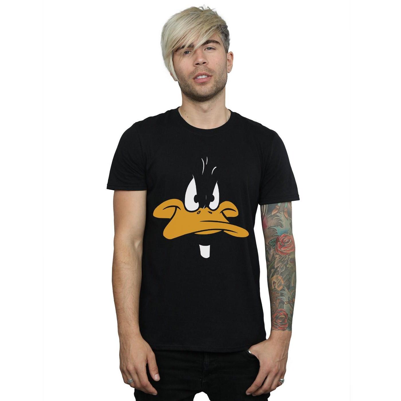 LOONEY TUNES Daffy Duck Face T-Shirt