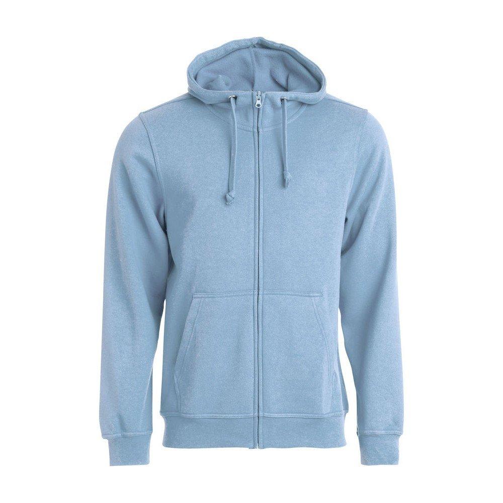 Clique Basic Hoodie mit durchgehendem Reißverschluss
