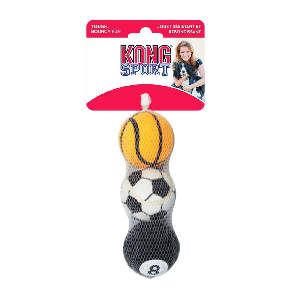 KONG KONG Sportbälle Medium (3er-Pack) (verschiedene Stile)