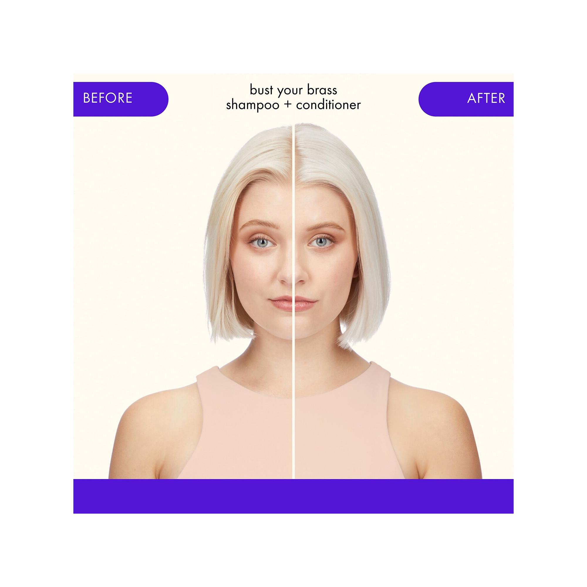 amika Bust Your Brass Blond Polaire - Shampoo gegen Gelbstich