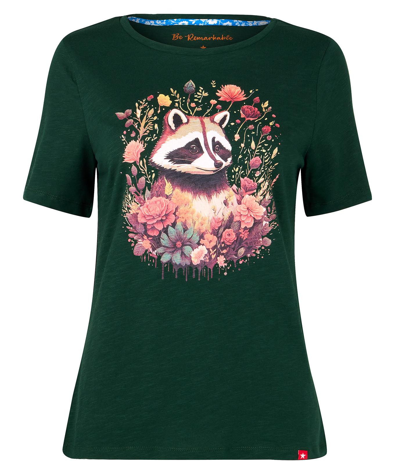 Joe Browns Waldfuchs-T-Shirt mit Rundhals und kurzen Ärmeln