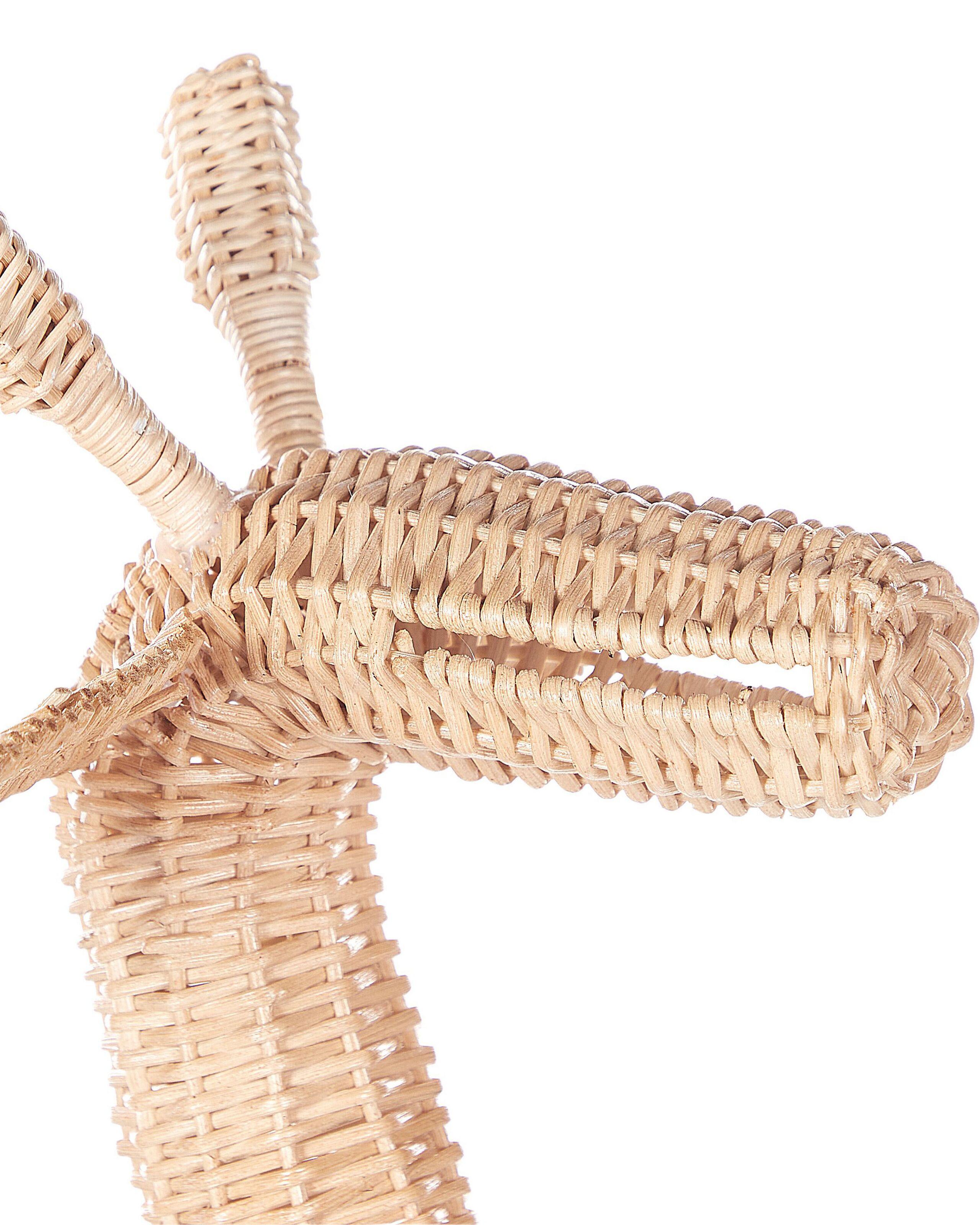Beliani Korb aus Rattan Boho HAINAN