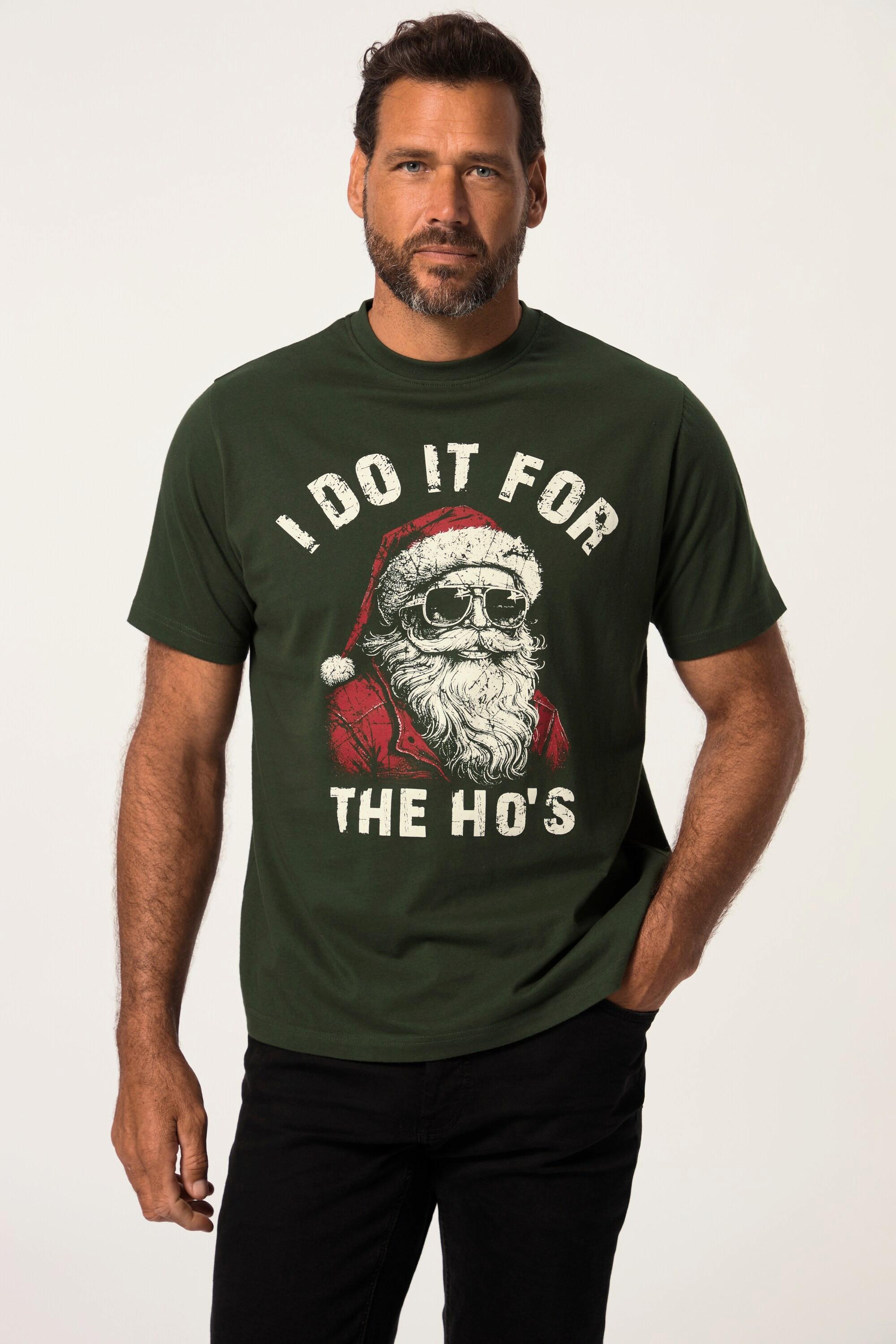 JP1880 Halbarm X-Mas Print Rundhals T-Shirt