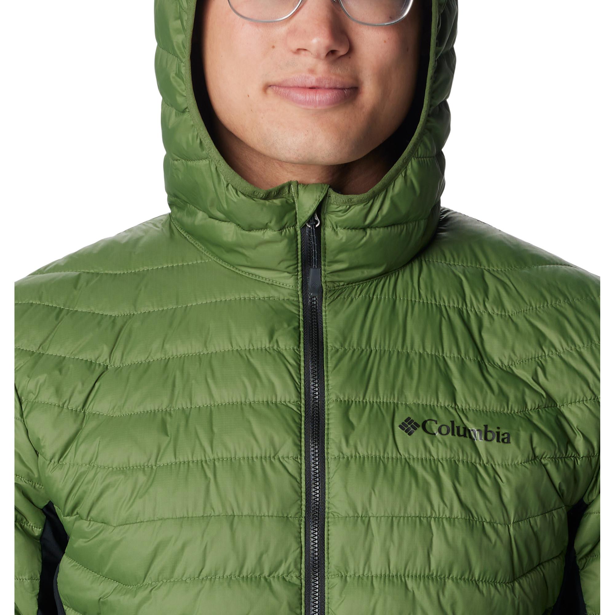 Columbia Powder Pass Jacke, Wattiert mit Kapuze